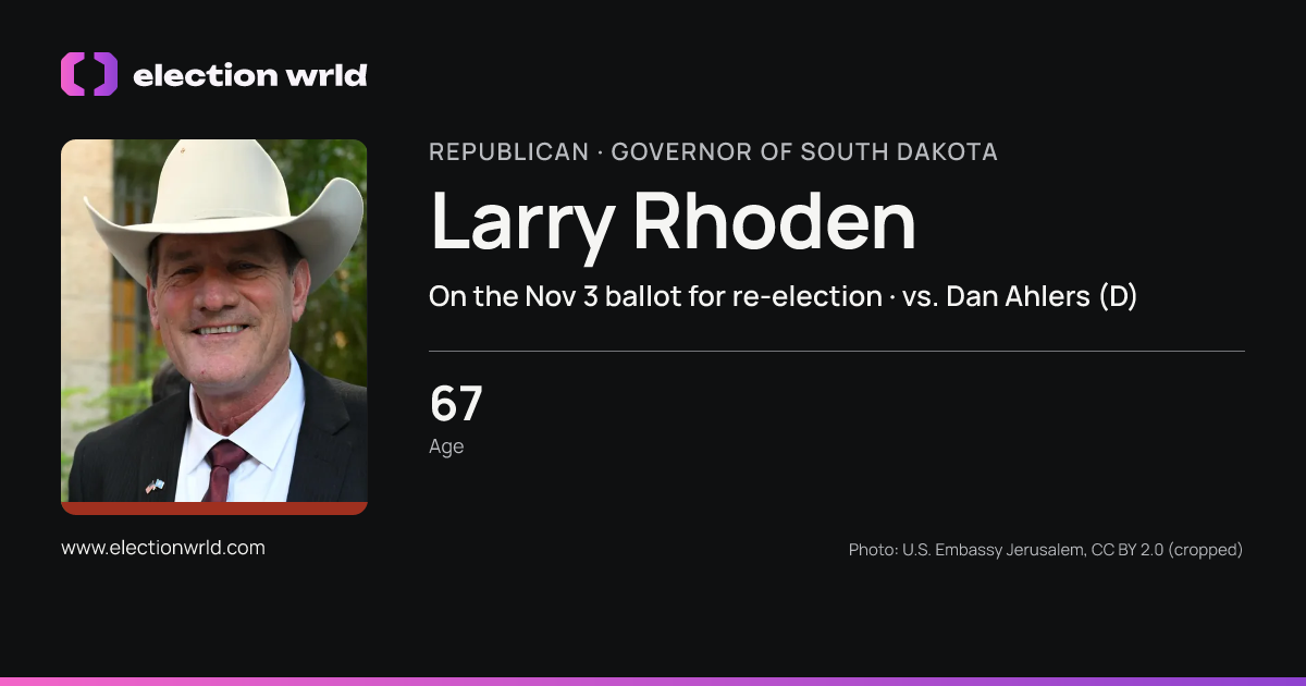 Profile card for Larry Rhoden