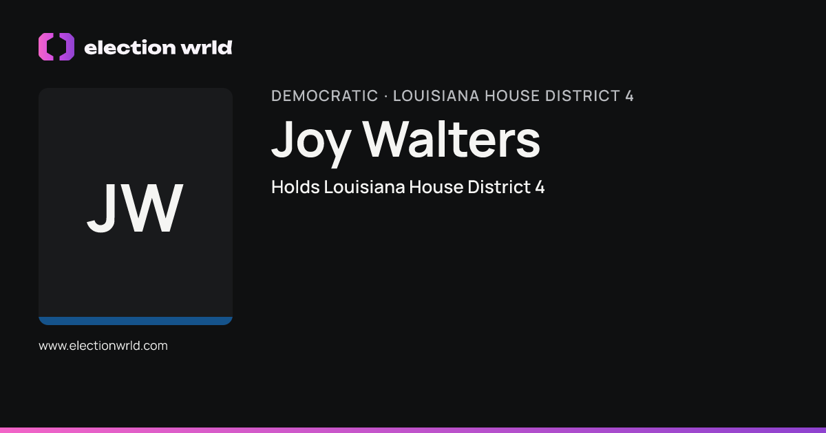 Profile card for Joy Walters