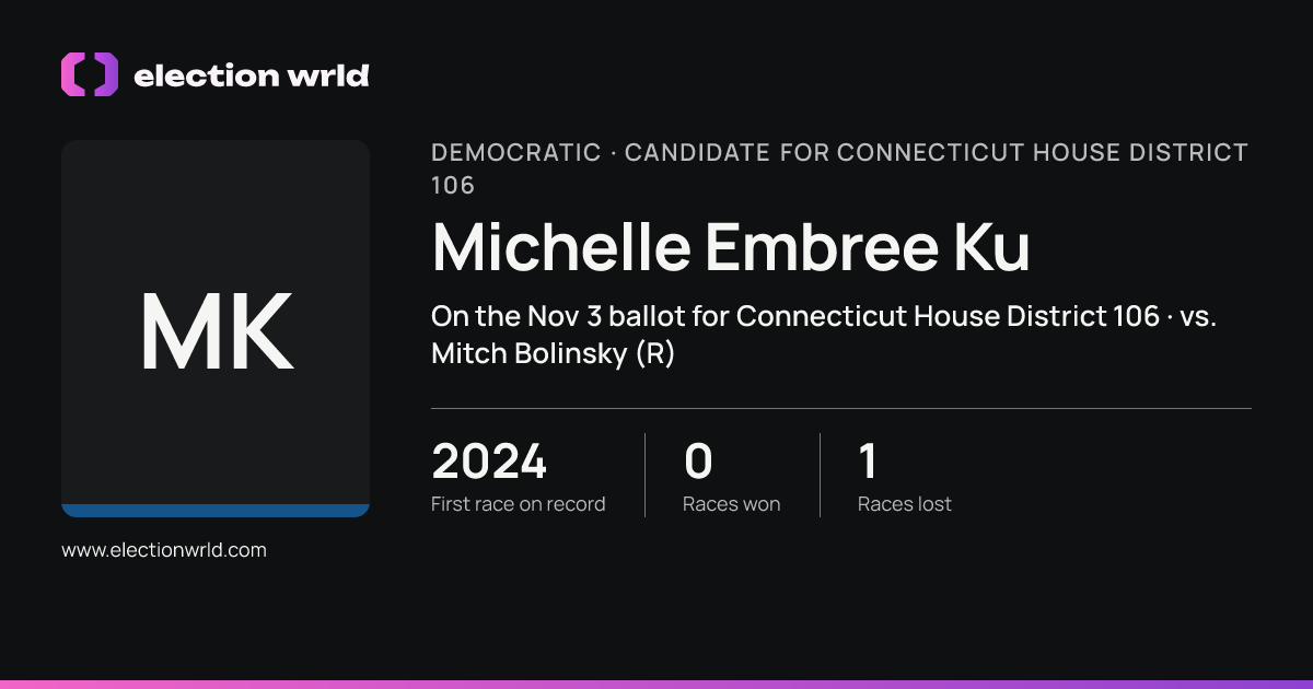 Profile card for Michelle Embree Ku