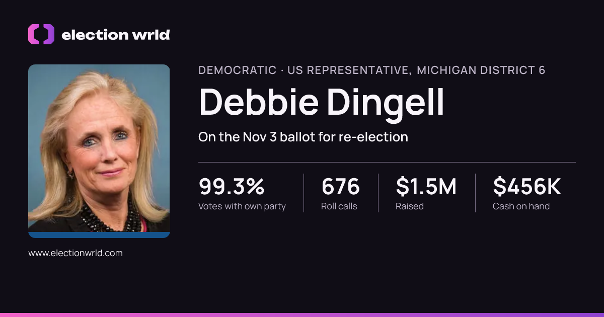 Profile card for Debbie Dingell