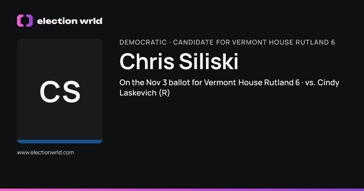 Profile card for Chris Siliski