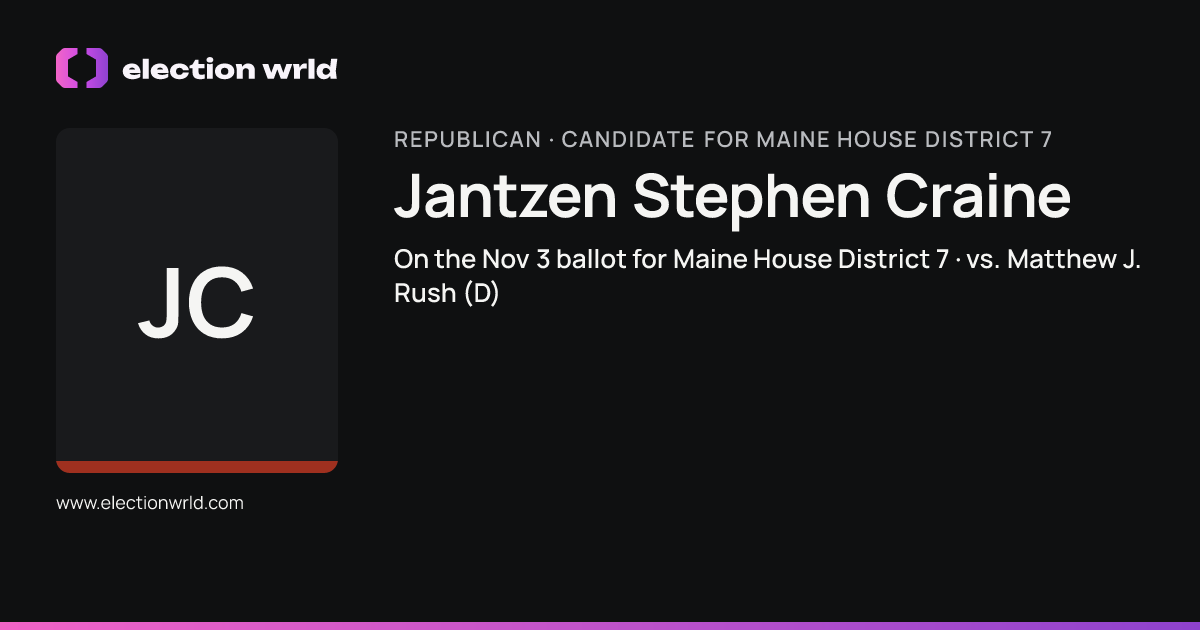 Profile card for Jantzen Stephen Craine