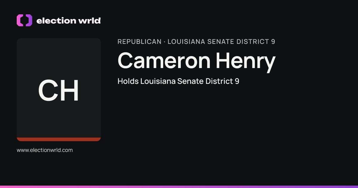 Profile card for Cameron Henry