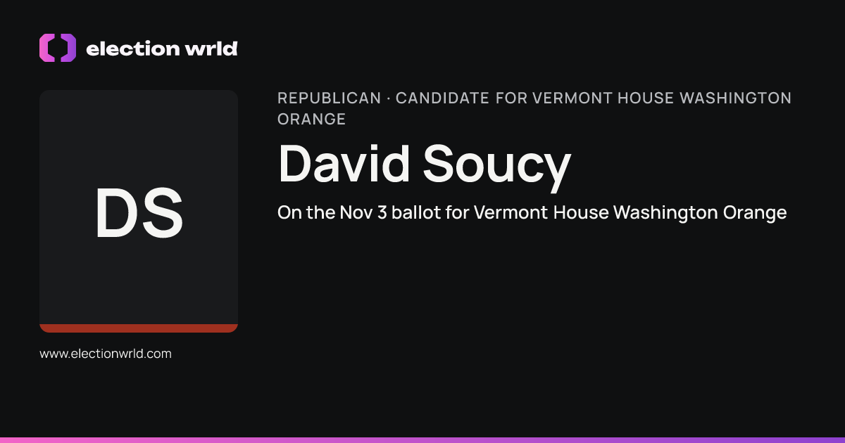 Profile card for David Soucy