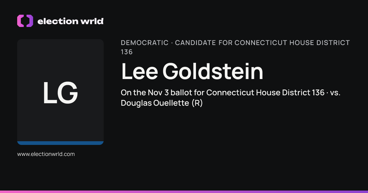Profile card for Lee Goldstein