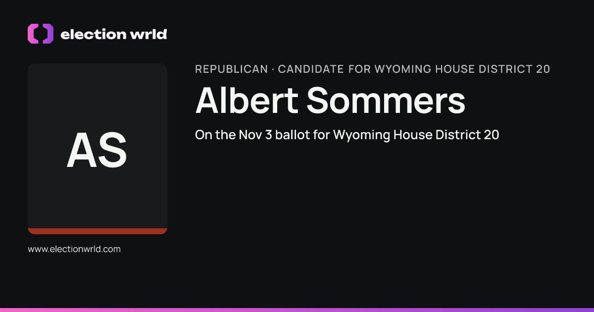 Profile card for Albert Sommers
