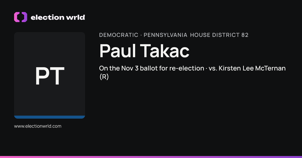 Profile card for Paul Takac