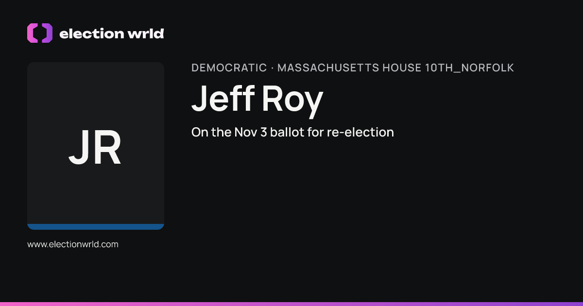 Profile card for Jeff Roy