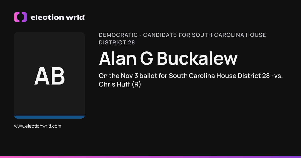 Profile card for Alan G Buckalew