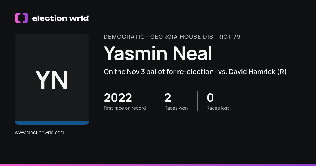 Profile card for Yasmin Neal