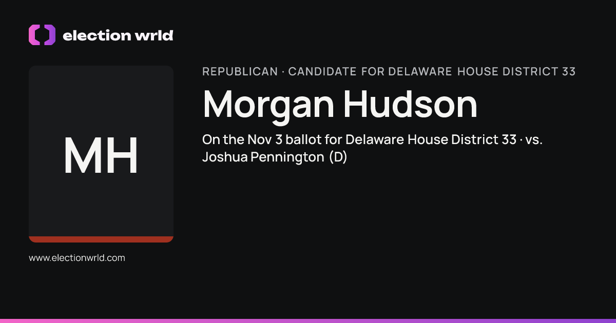 Profile card for Morgan Hudson