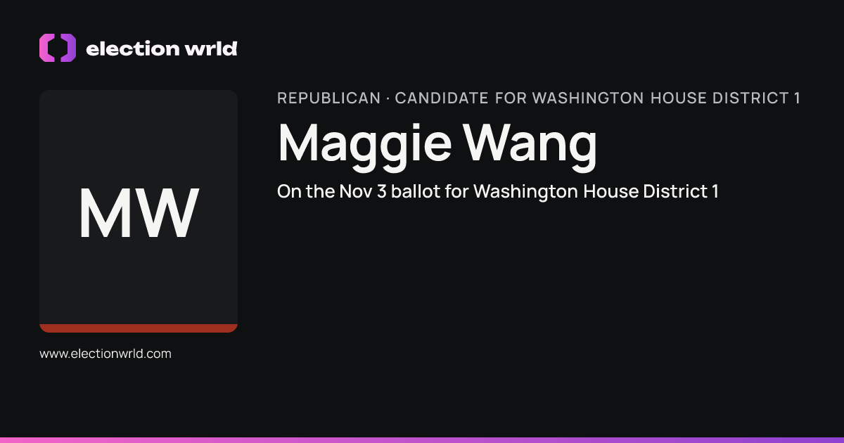 Profile card for Maggie Wang