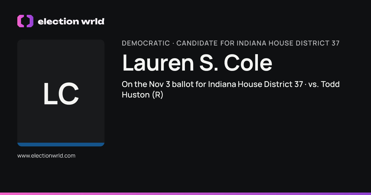 Profile card for Lauren S. Cole