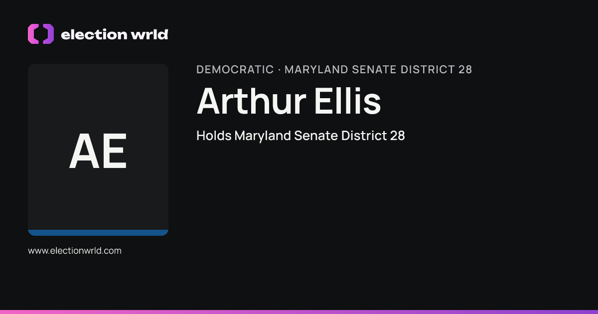 Profile card for Arthur Ellis