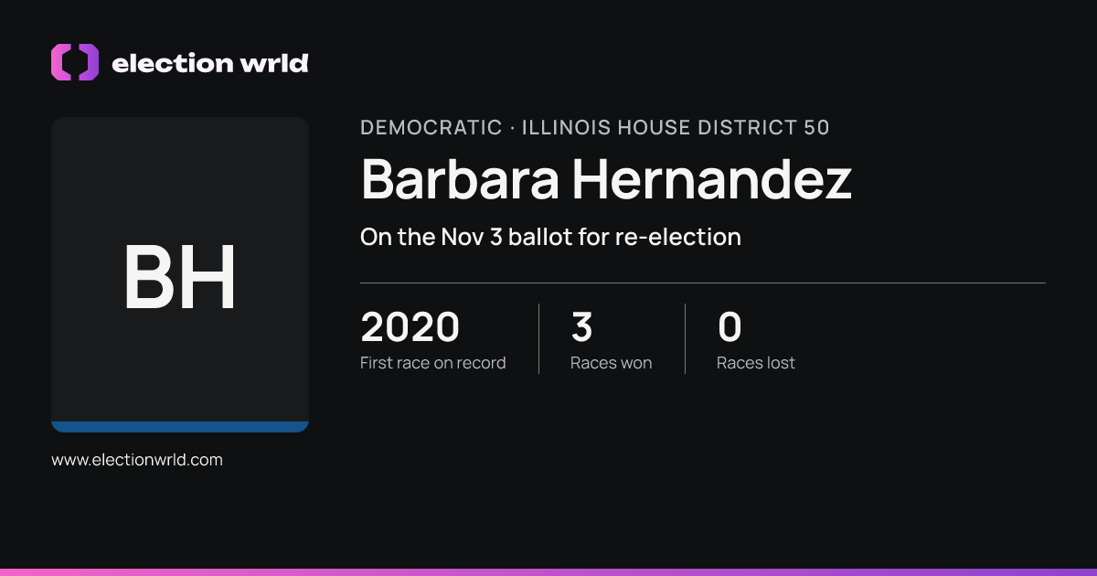 Profile card for Barbara Hernandez