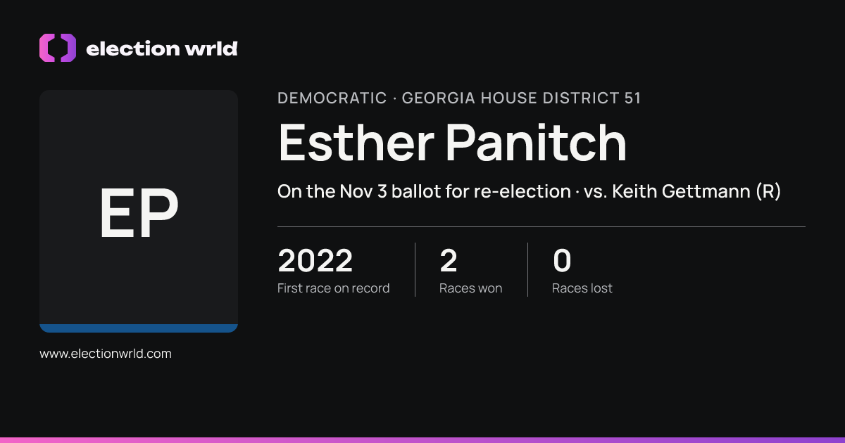 Profile card for Esther Panitch