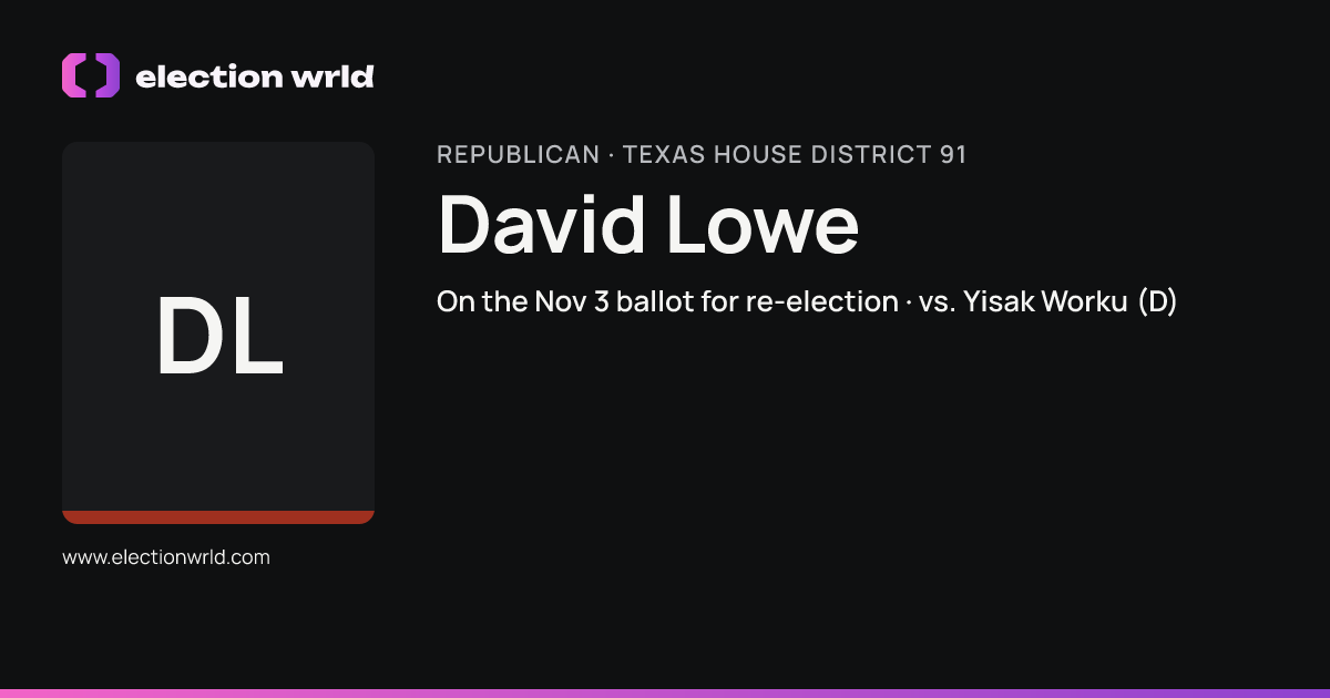 Profile card for David Lowe