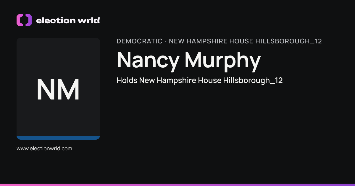 Profile card for Nancy Murphy