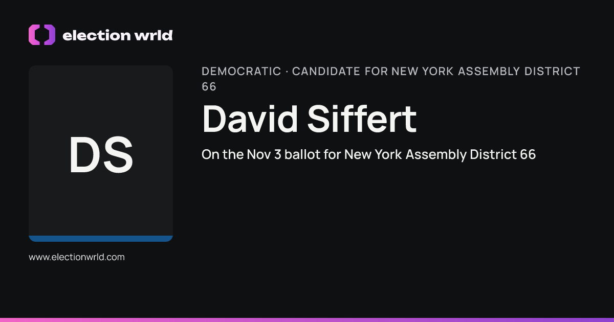 Profile card for David Siffert