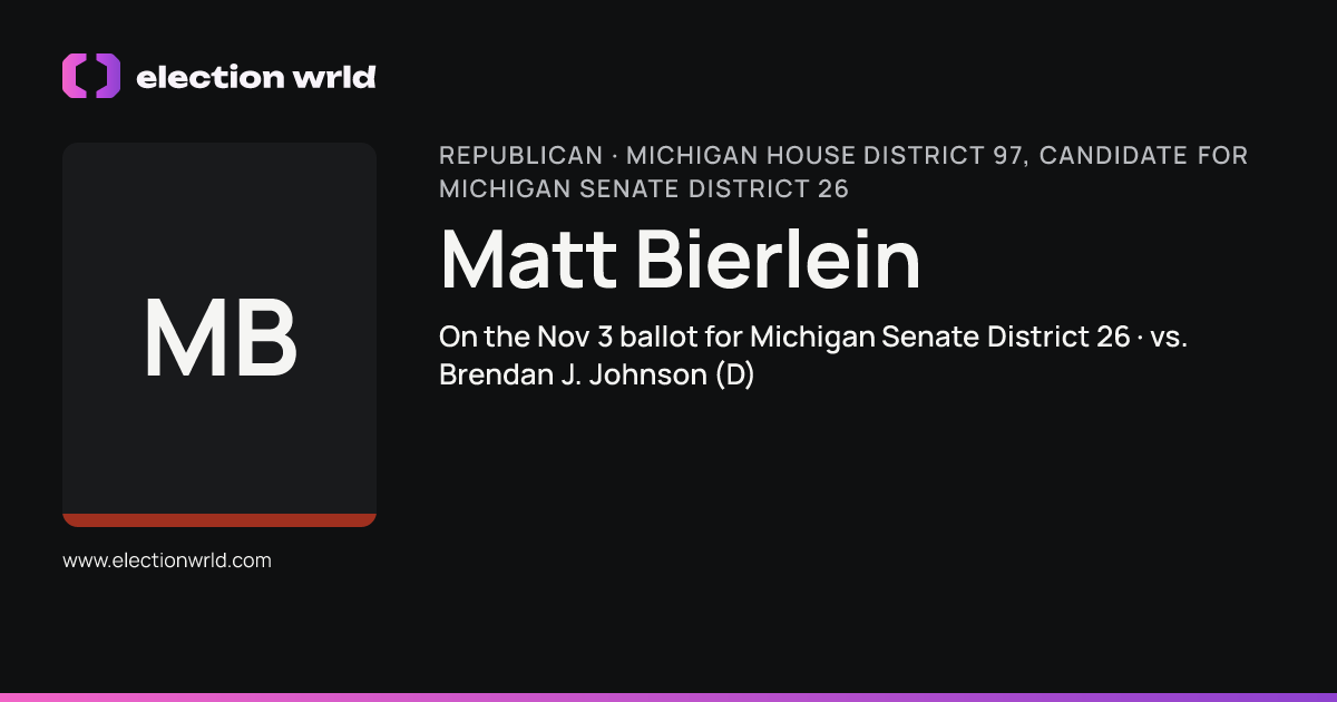 Profile card for Matt Bierlein